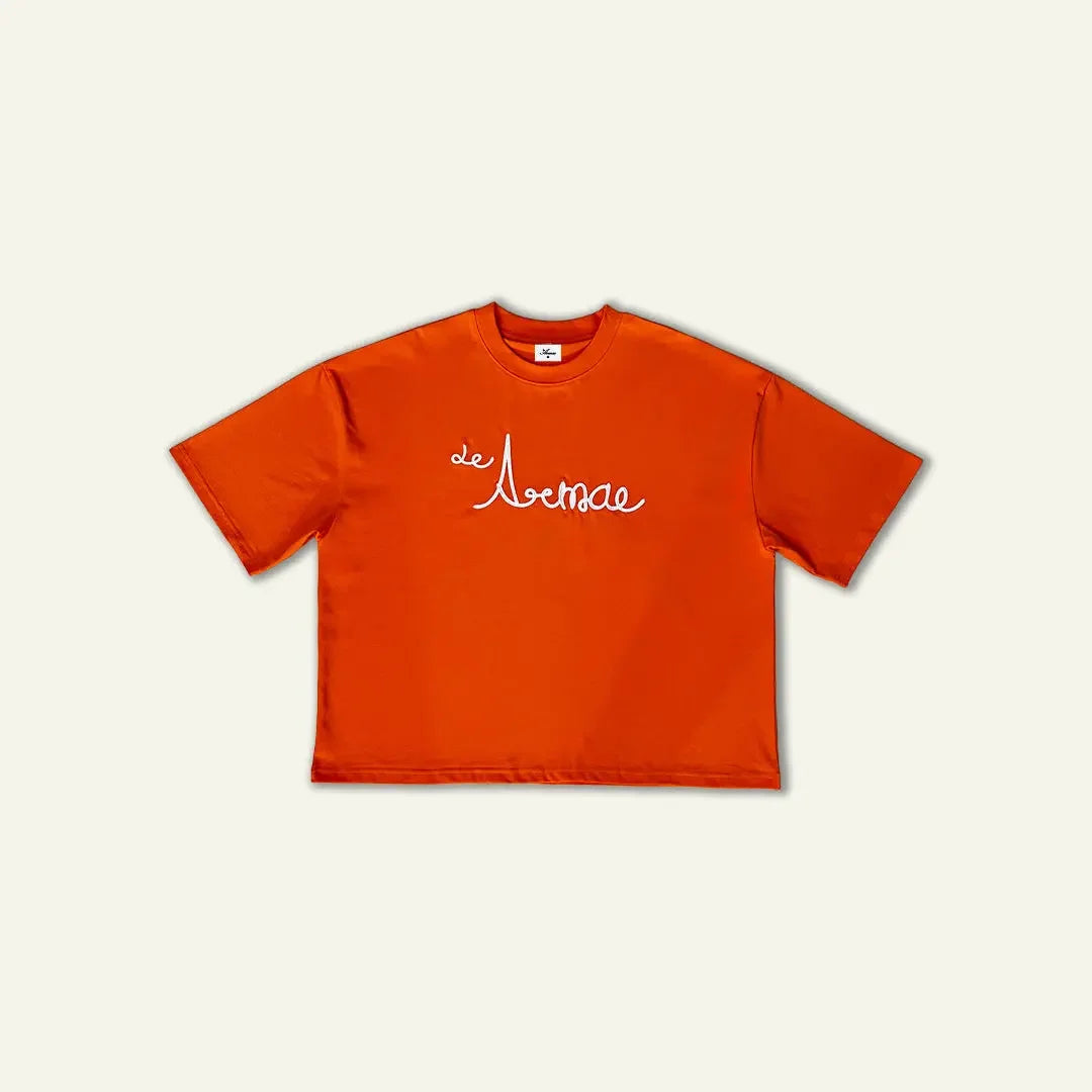 Home Orange T-Shirt Le Armae